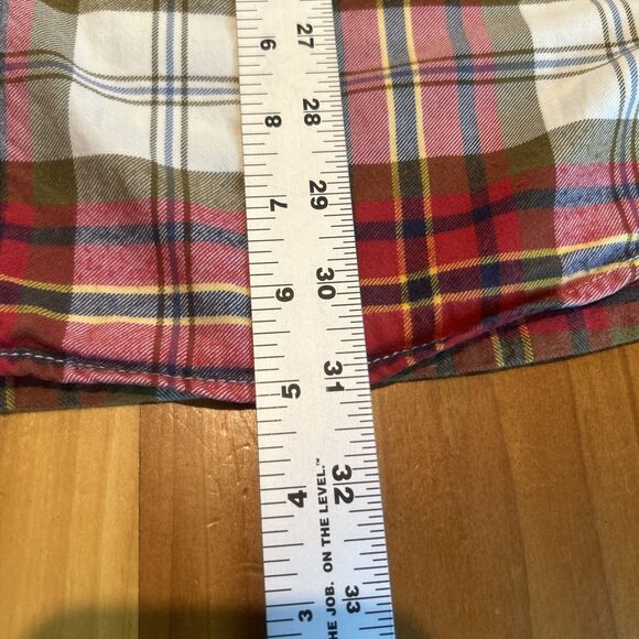 Eddie Bauer Sport Shop Flannel Shirt. Men’s Large. Plaid. Button Up. Long Sleeve - Picture 9 of 11